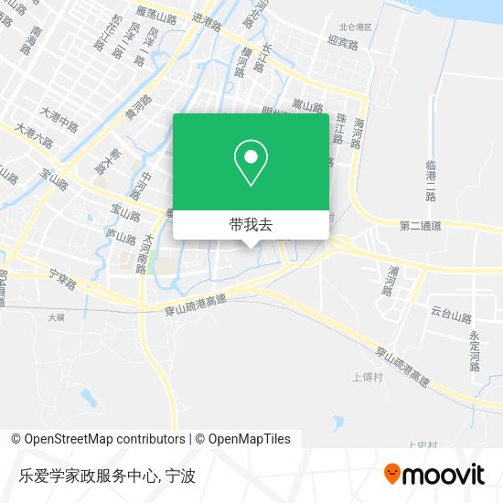 乐爱学家政服务中心地图