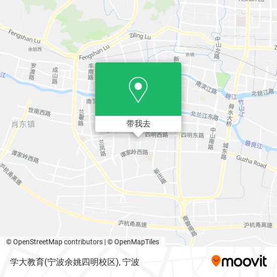 学大教育(宁波余姚四明校区)地图