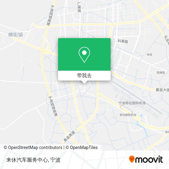 来休汽车服务中心地图