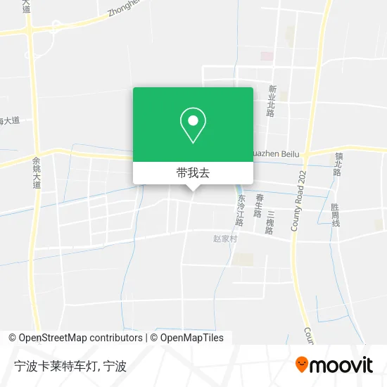 宁波卡莱特车灯地图