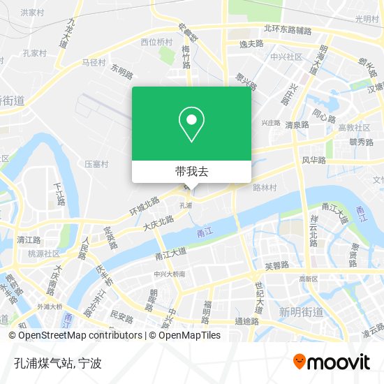 孔浦煤气站地图
