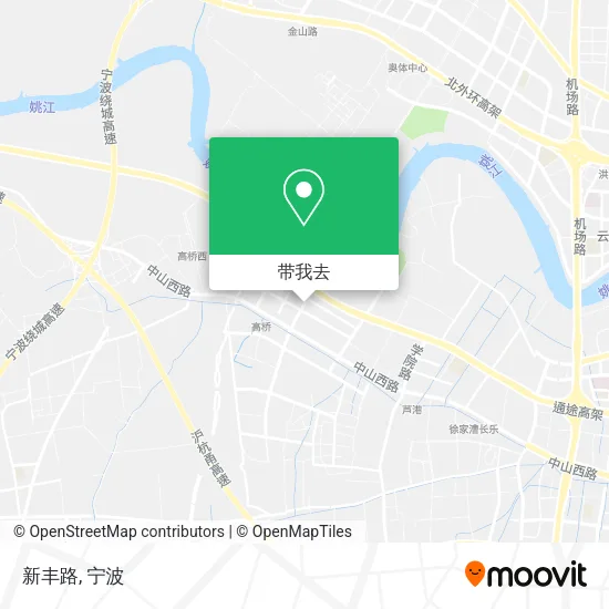 新丰路地图