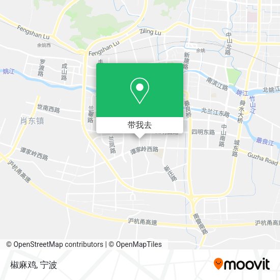 椒麻鸡地图