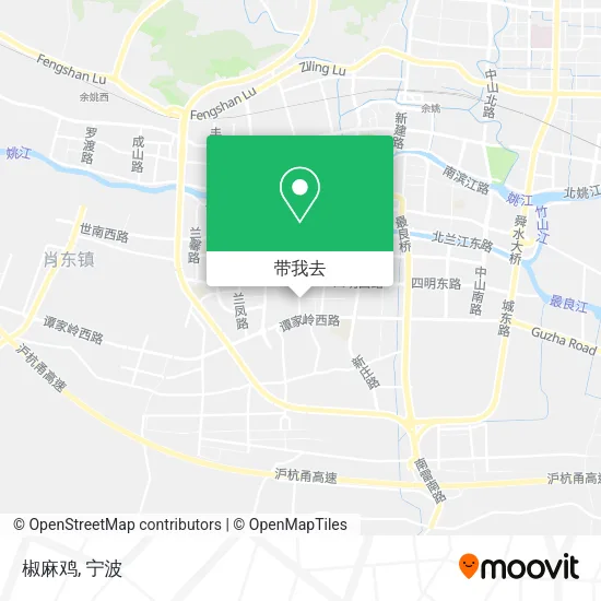 椒麻鸡地图