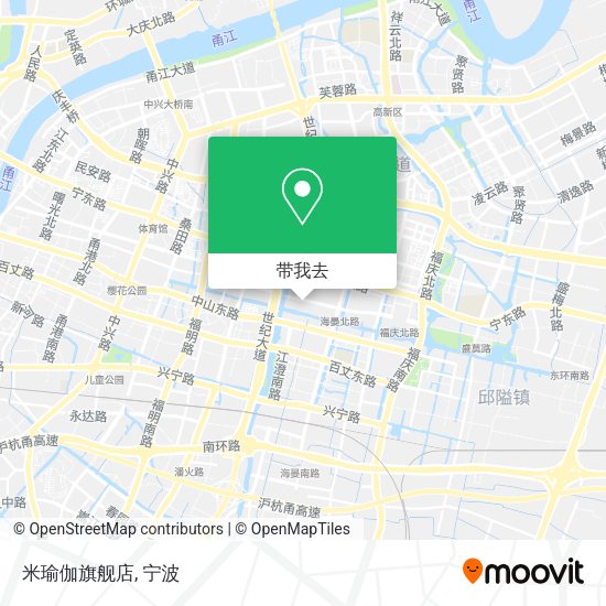 米瑜伽旗舰店地图