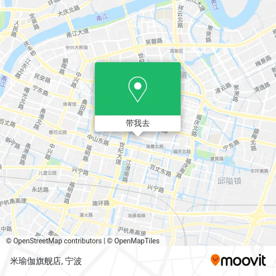 米瑜伽旗舰店地图