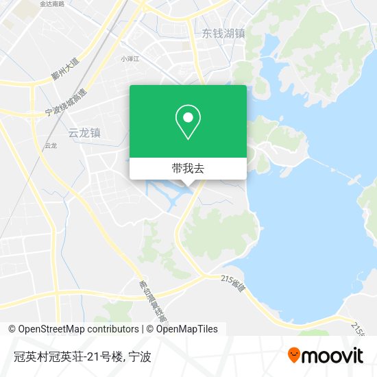 冠英村冠英荘-21号楼地图