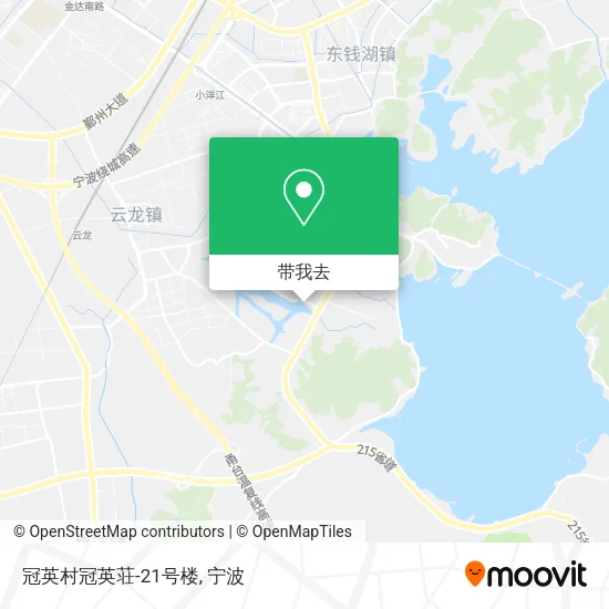 冠英村冠英荘-21号楼地图