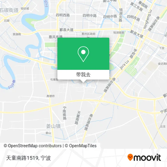 天童南路1519地图