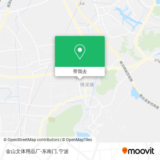 金山文体用品厂-东南门地图