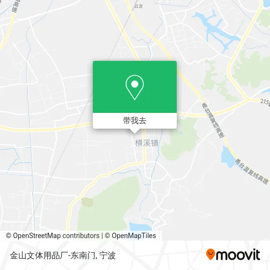 金山文体用品厂-东南门地图