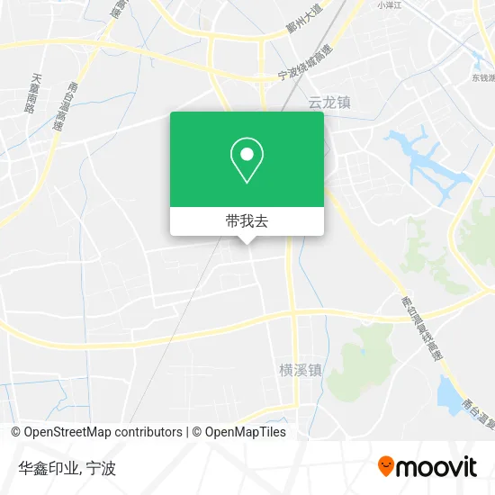 华鑫印业地图