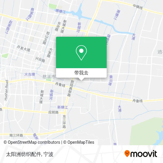 太阳洲纺织配件地图