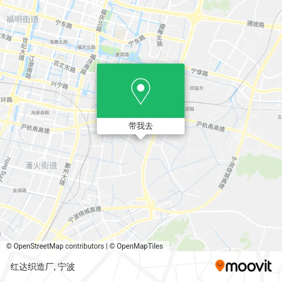 红达织造厂地图
