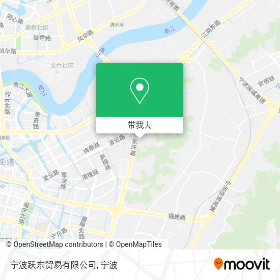 宁波跃东贸易有限公司地图