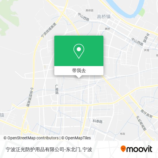 宁波泛光防护用品有限公司-东北门地图