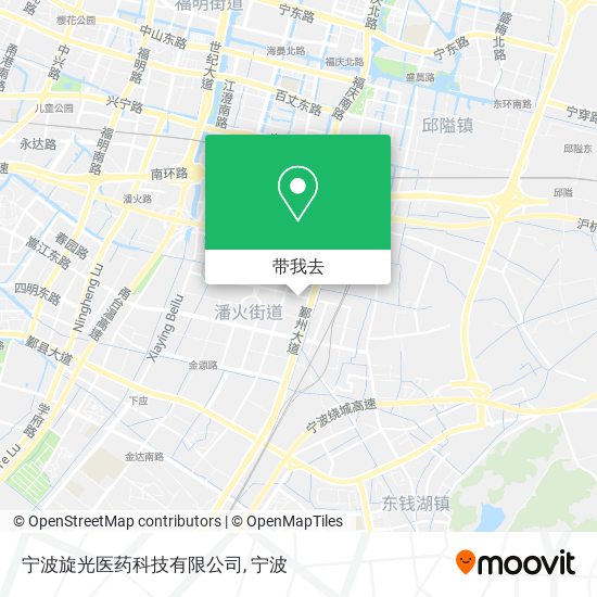 宁波旋光医药科技有限公司地图