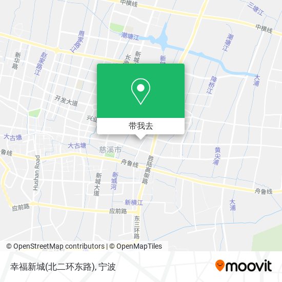 幸福新城(北二环东路)地图