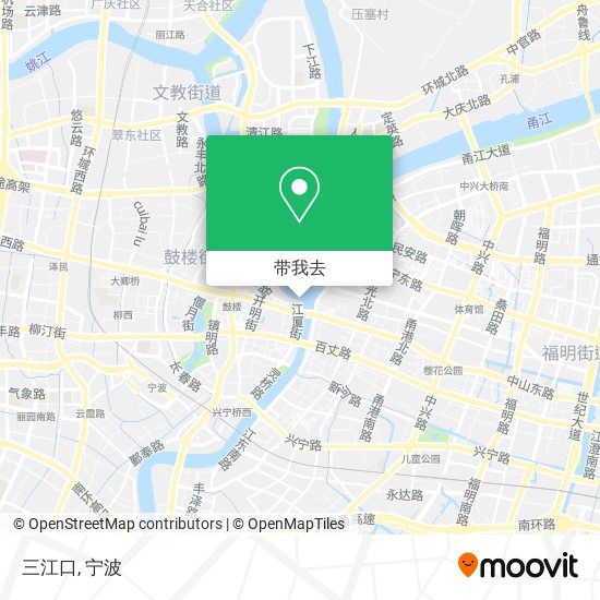 三江口地图