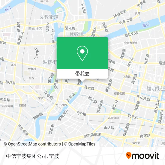 中信宁波集团公司地图