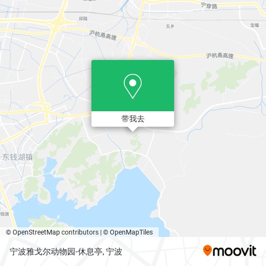 宁波雅戈尔动物园-休息亭地图