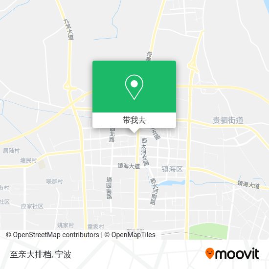 至亲大排档地图