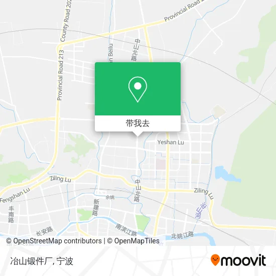 冶山锻件厂地图