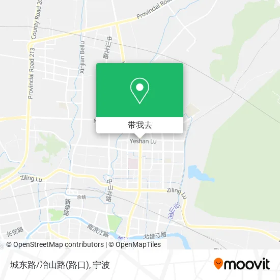 城东路/冶山路(路口)地图