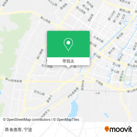 甬食惠客地图