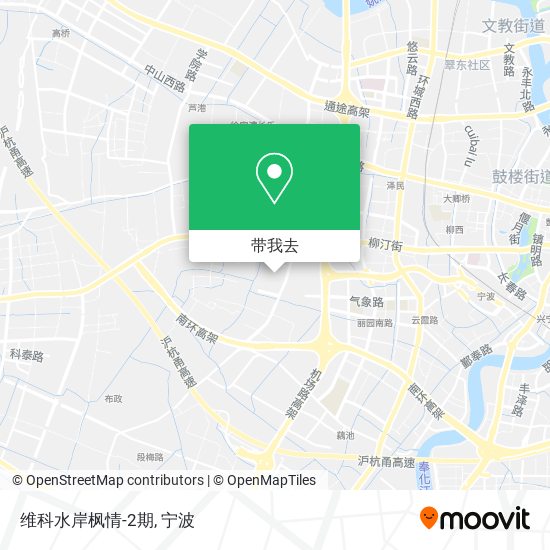 维科水岸枫情-2期地图