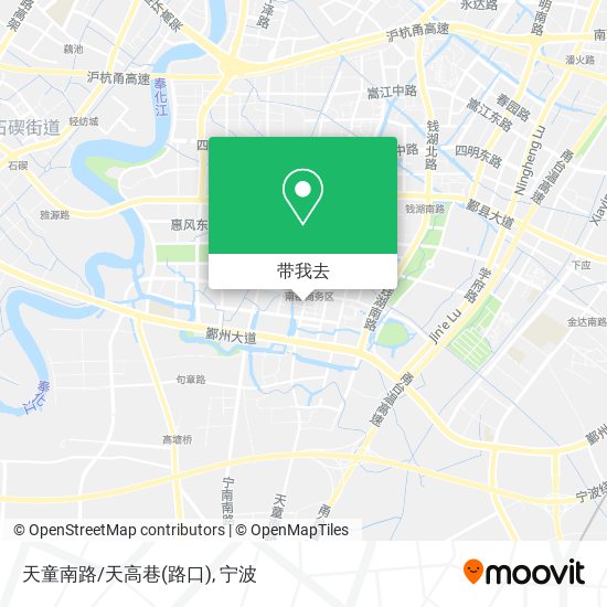 天童南路/天高巷(路口)地图