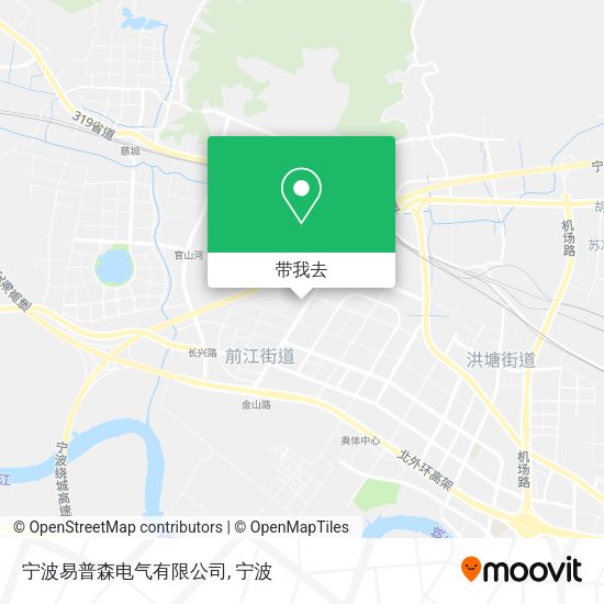 宁波易普森电气有限公司地图