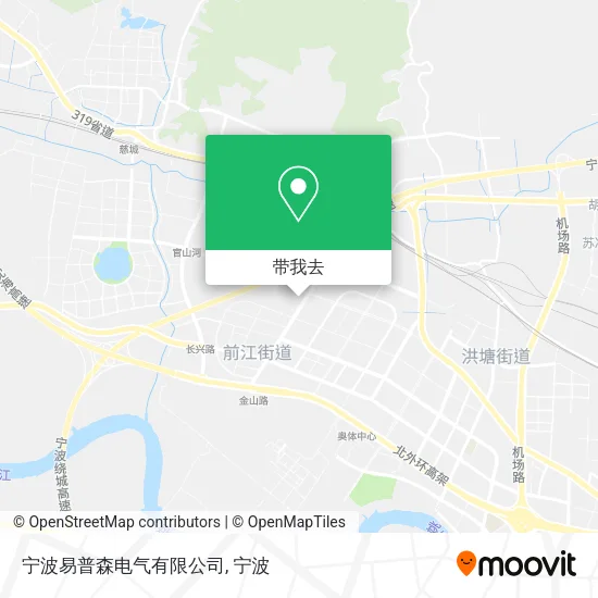 宁波易普森电气有限公司地图