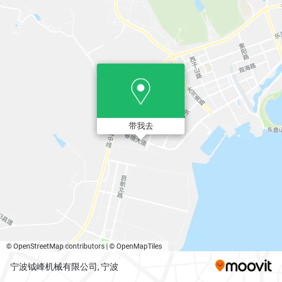 宁波钺峰机械有限公司地图