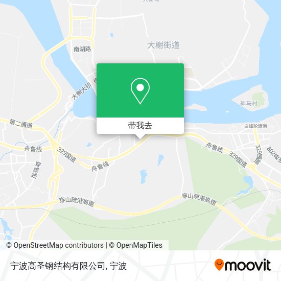 宁波高圣钢结构有限公司地图