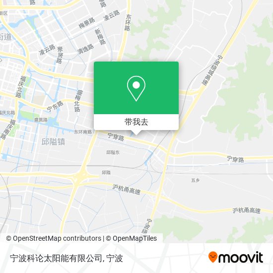 宁波科论太阳能有限公司地图