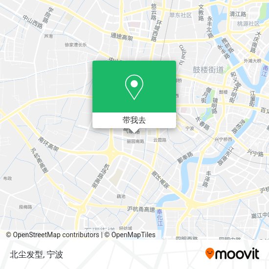 北尘发型地图