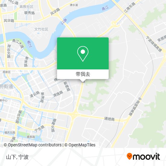 山下地图