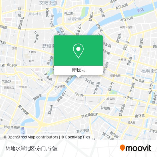 锦地水岸北区-东门地图