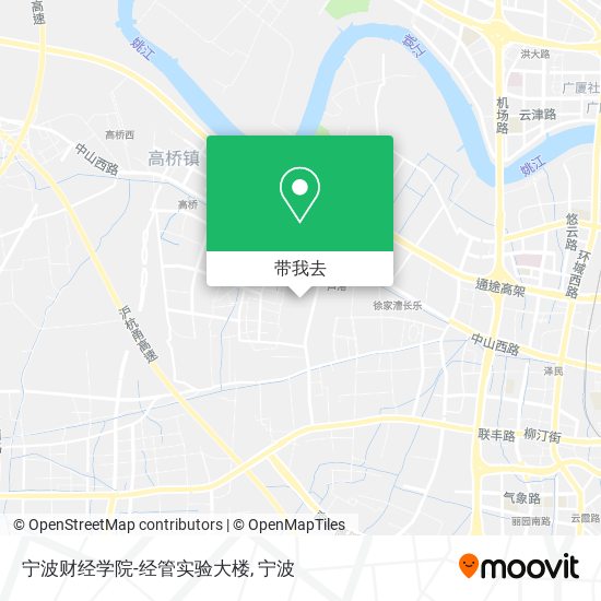 宁波财经学院-经管实验大楼地图