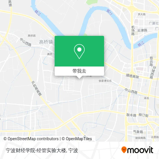 宁波财经学院-经管实验大楼地图
