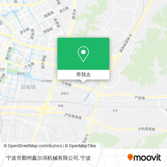 宁波市鄞州鑫尔润机械有限公司地图