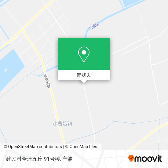 建民村全灶五丘-91号楼地图