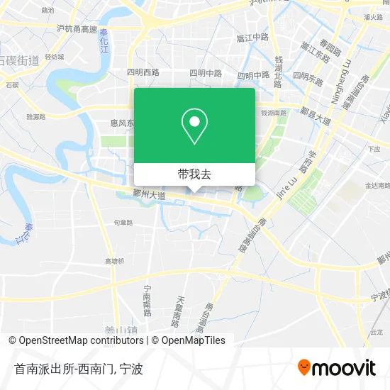 首南派出所-西南门地图