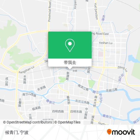 候青门地图