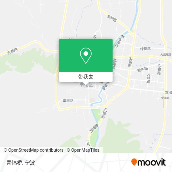 青锦桥地图