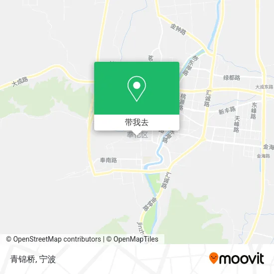 青锦桥地图