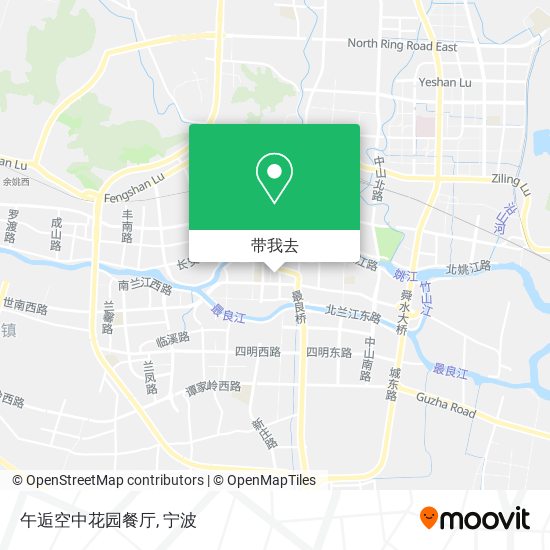 午逅空中花园餐厅地图