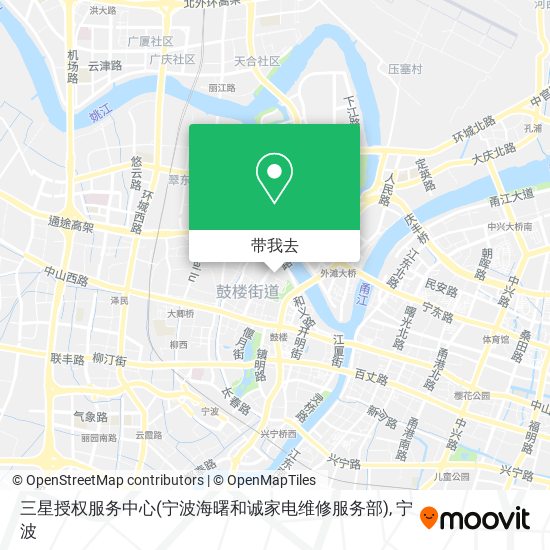三星授权服务中心(宁波海曙和诚家电维修服务部)地图