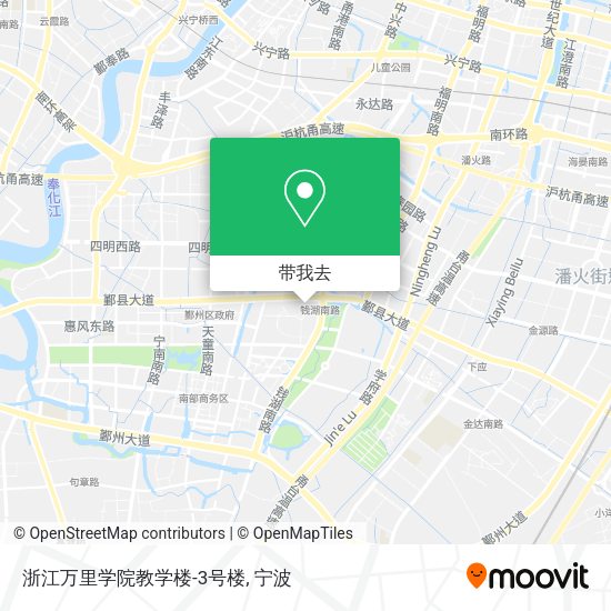 浙江万里学院教学楼-3号楼地图